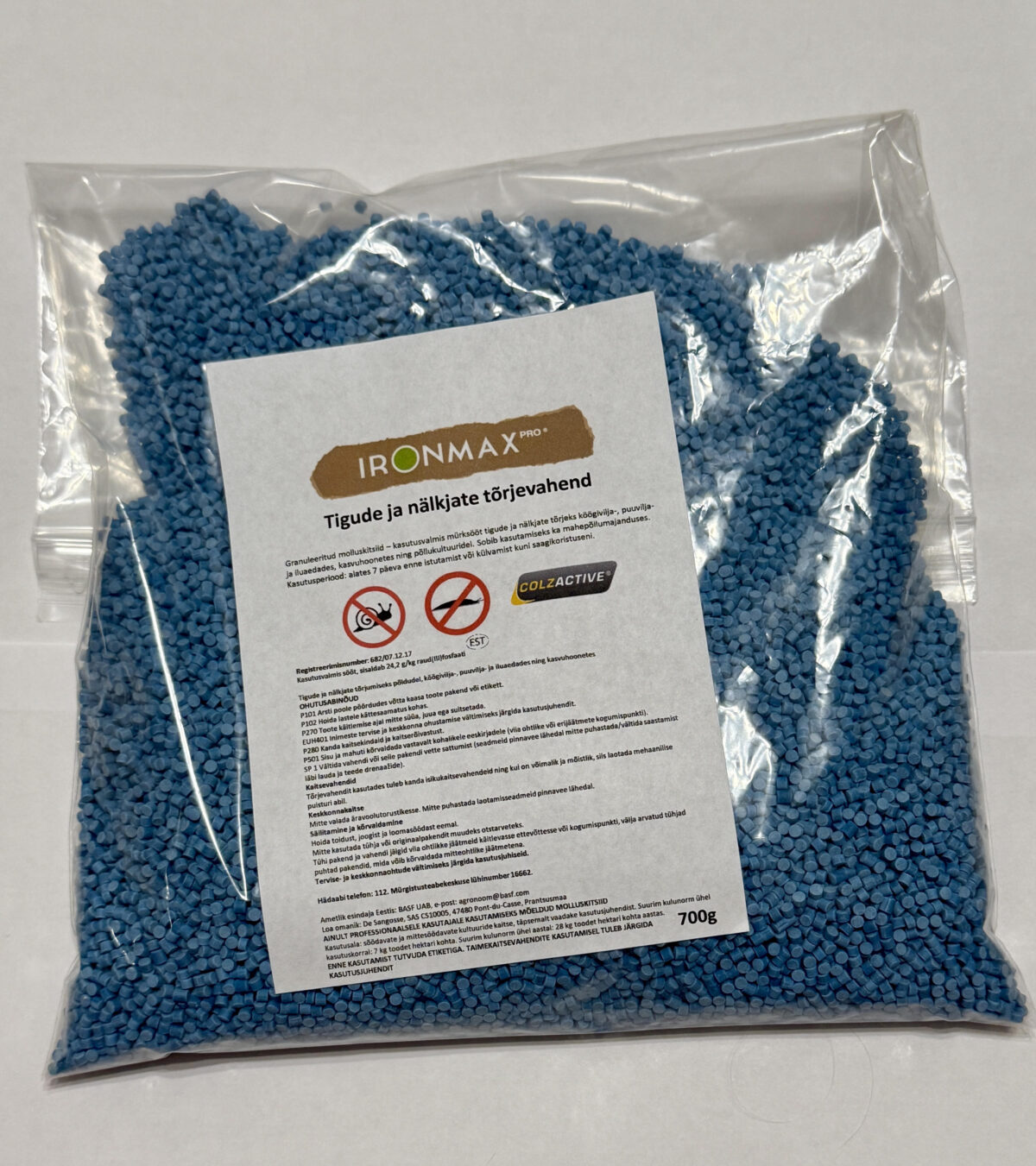 Tigude ja Nälkjate Tõrjevahend IRONMAX PRO 700g - Image 1