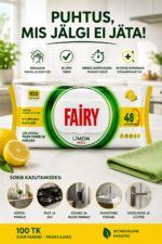 FAIRY universaalsete puhastuslappide komplekt (5×100 tk) - Image 5