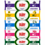 FAIRY universaalsete puhastuslappide komplekt (5×100 tk)