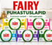 Fairy niisked puhastuslapid – 5 erinevat varianti ja 100 lappi pakis