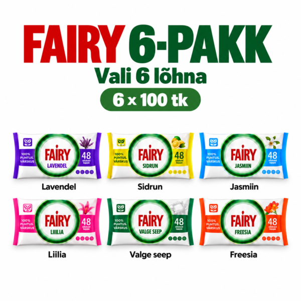 Fairy puhastuslapid Smarttools
