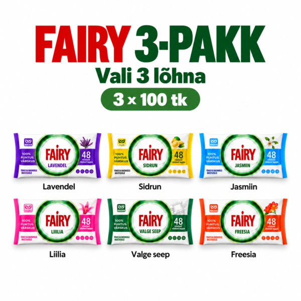 Fairy puhastuslapid Smarttools